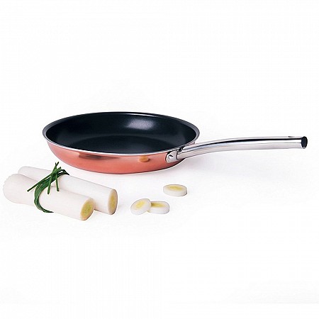 Padella Copper diametro 24 cm alluminio ed effetto rame Excelsa