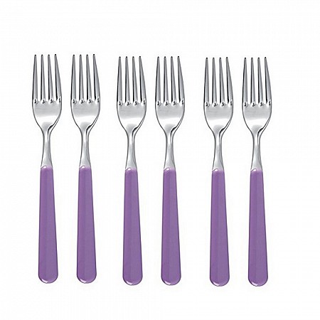 Set 6 forchette Lilla' JOLLY acciaio Excelsa