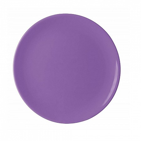 Piatto Frutta,Trendy, Ceramica, Lilla', 20x20x1 cm Excelsa