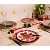 Acquista online Mandala Rosso Servizio Tavola, Porcellana, Multicolore, 18 Unità Excelsa