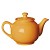 Acquista online Teiera ceramica 600 Ml. Trendy colore arancio Excelsa