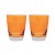 Excelsa Bicchiere acqua vetro Happy arancio cl 30 set 2 pezzi cod.64311 marchio Excelsa Acquista online Excelsa Bicchiere acqua vetro Happy arancio cl 30 set 2 pezzi cod.64311 Excelsa