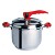 Cook Color Pentola a Pressione 5 Litri, Acciaio Inox ,Rosso, 28x25x25 cm marchio Excelsa Acquista online Cook Color Pentola a Pressione 5 Litri, Acciaio Inox ,Rosso, 28x25x25 cm Excelsa