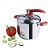Cook Color Pentola a Pressione 5 Litri, Acciaio Inox ,Rosso, 28x25x25 cm marchio Excelsa Acquista online Cook Color Pentola a Pressione 5 Litri, Acciaio Inox ,Rosso, 28x25x25 cm Excelsa