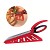 Acquista online Forbici coltello posata taglia pizza  -rosso Balvi