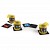 PAC MAN set 24 sottobicchieri lavabili poliestere nero marchio Excelsa Acquista online PAC MAN set 24 sottobicchieri lavabili poliestere nero Excelsa