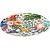 Tropical piatto pizza ceramica multicolore diametro 31 cm marchio Excelsa Acquista online Tropical piatto pizza ceramica multicolore diametro 31 cm Excelsa
