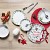 Acquista online Servizio piatti porcellana decorata Christmas Holly 18 pezzi Excelsa