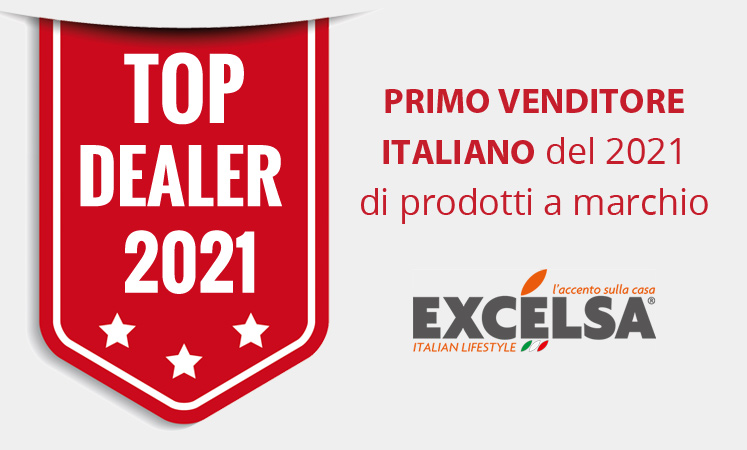 PRIMO VENDITORE ITALIANO del 2020 di prodotti a marchio EXCELSA - Piatti&Bicchieri
