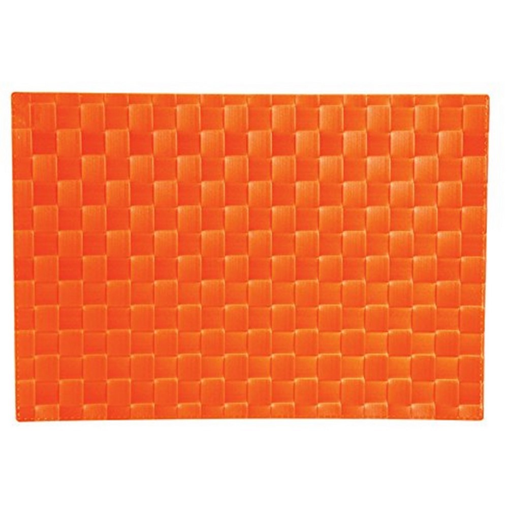 Poker Tovaglietta Rettangolare, 42.5x30 cm, arancione